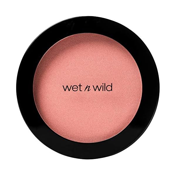 wet-n-wild-Color-Icon-Powder-Blush-Pinch-Me-Pink wet n wild Color Icon Blush, Effortless Matte Natural Sheer Glow & Seamless Blend, Luxuriously Infused Smooth Jojoba Oil, Cruelty-Free & Vegan - Pinch Me Pink