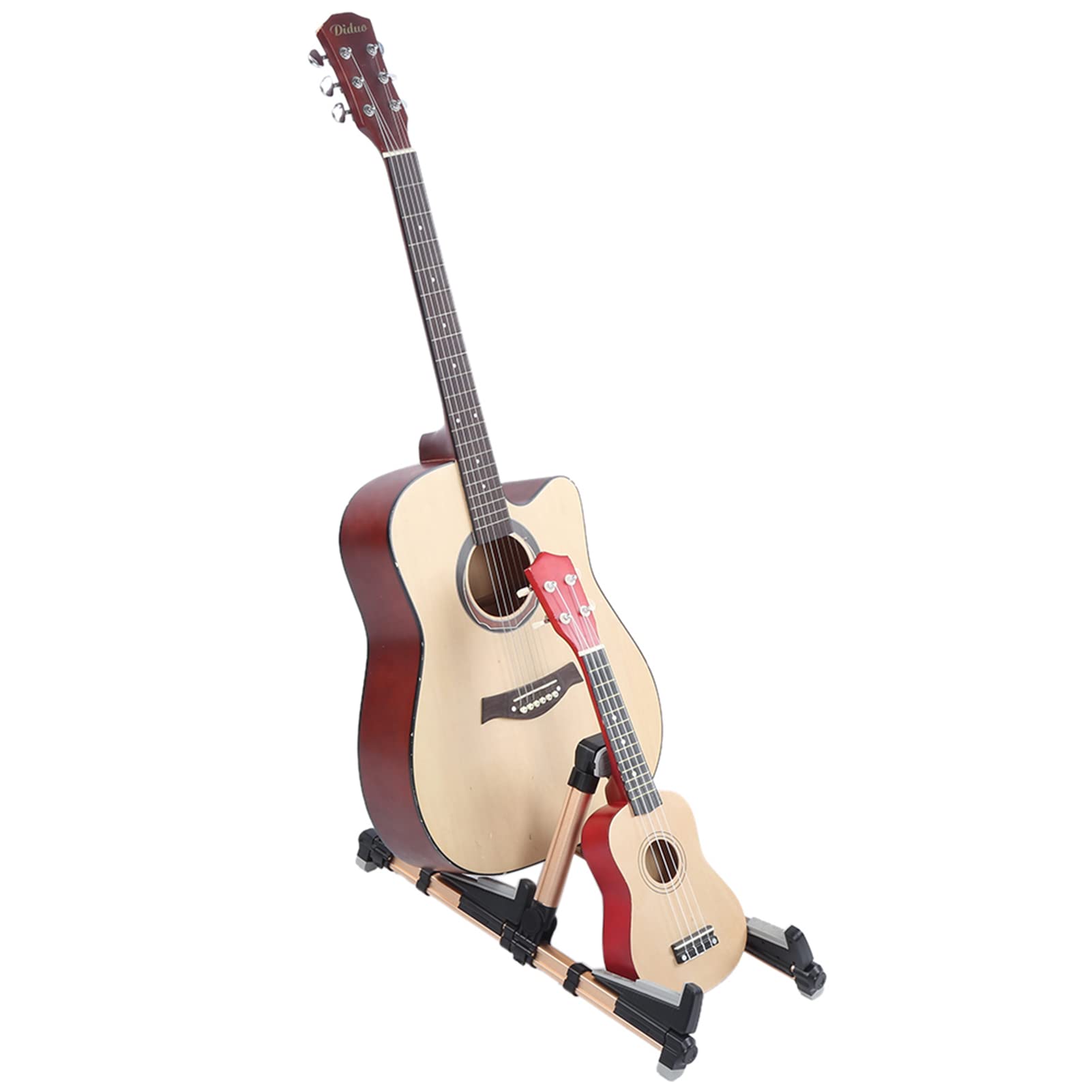 FILFEEL Wytrzymały, Składany Stojak na gitarę do Instrumentów Elektrycznych i Akustycznych | & Przenośny Uchwyt na Instrument Muzyczny