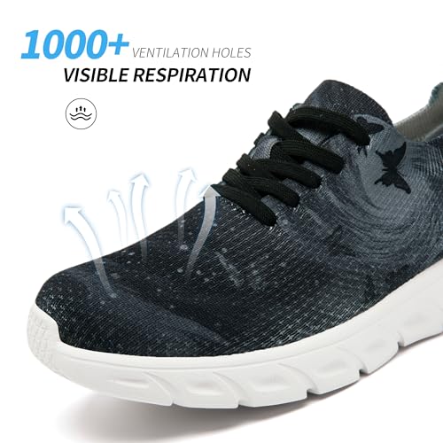 Womens Walking Shoes Cute Butterfly Print Lightweight Lace-Up Jogging Sneakers Lady Fashion Causal Sneakers Breathable Workout Cross Training Shoes2