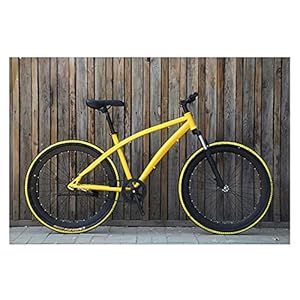 Complete Cruiser-fietsen, 26 inch racefiets vaste versnelling schokdemper fiets kleur retro student fietsrem/dubbele…