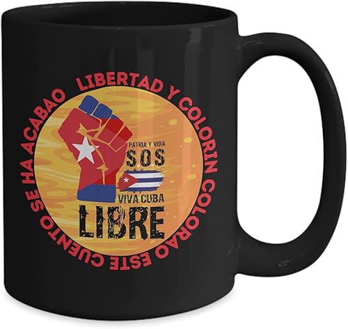 Miniatura 6 de Soy Cubano - cafecito y aroma de Cuba taza de cafe - Patria y Libertad
