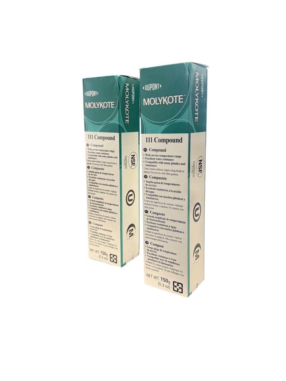 Molykote 111 Compound 150 g Tube (2-Pack)