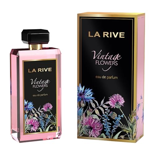 La Rive Vintage Flowers Parfüm Eau de Parfum für Damen | Blumiger, femininer Duft mit floralen Noten | Eleganter Alltagsduft | 90ml Parfum-Spray La Rive Vintage Flowers Parfüm Eau de Parfum für Damen | Blumiger, femininer Duft mit floralen Noten | Eleganter Alltagsduft | 90ml Parfum-Spray