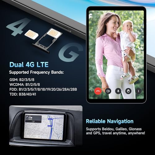 ALLDOCUBE iPlay 60 mini Android 15 tablet 8,7" 90Hz Octa-core T606 12GB+64GB+512GB 4G LTE GPS BT5.0 WiFi Dual speakers - Afbeelding 6