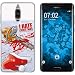 Produktbild PhoneNatic Case kompatibel mit Huawei Mate 9 Pro Silikon-Hülle X Mas Weihnachten Hate X-Mas M8