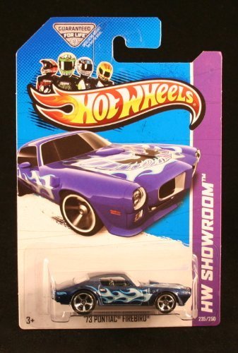 Hot Wheels 2016 Muscle Mania '73 Pontiac Firebird In Blue - Limited Edition #123/250 - 1:64 Scale Collectible