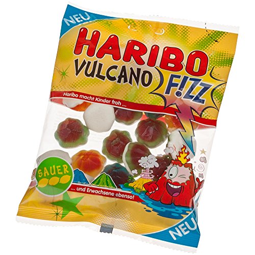 Haribo Vulcano Fizz, Caramelle Gommose alla