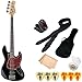 ベース 初心者セット 7点 PhotoGenic JB-240 ブラック 鼈甲柄ピックガード ジャズベース タイプ