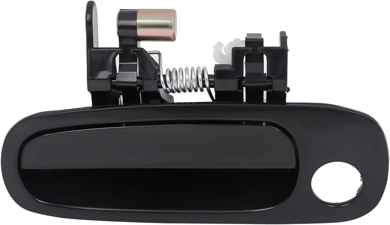 Maçaneta externa dianteira esquerda LUJUNTEC preta para Toyota Corolla 1998–2002 – 1 unidade