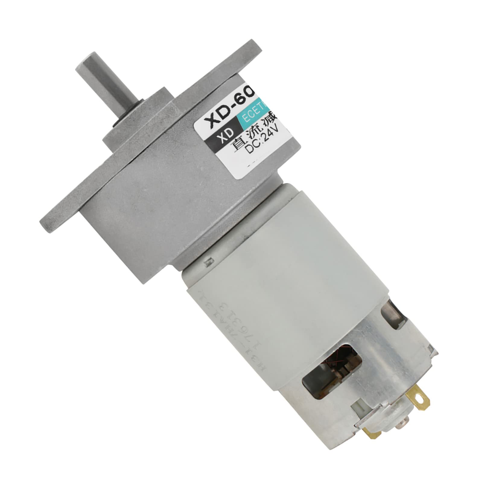 DC12V / 24V 35W Mini DC Motoriduttore a velocità regolabile in metallo Grande coppia motore CW/CCW(24V 600rpm)