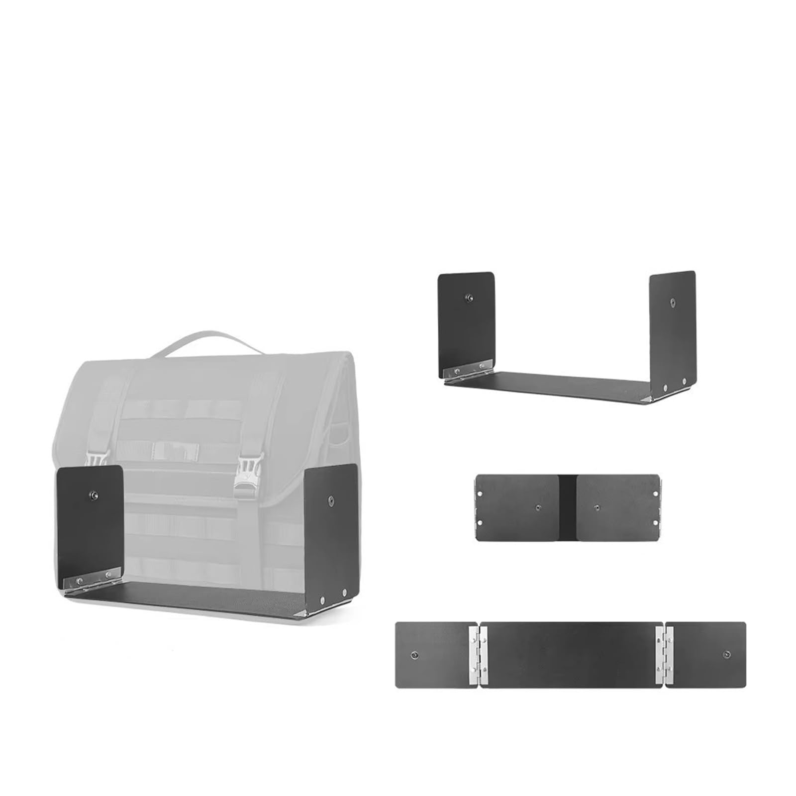 Borsa Posteriore Moto Borsa Laterale Impermeabile Motore Sgancio Rapido 13 Litri Bordo Supporto Interno Per Riporre Bagagli