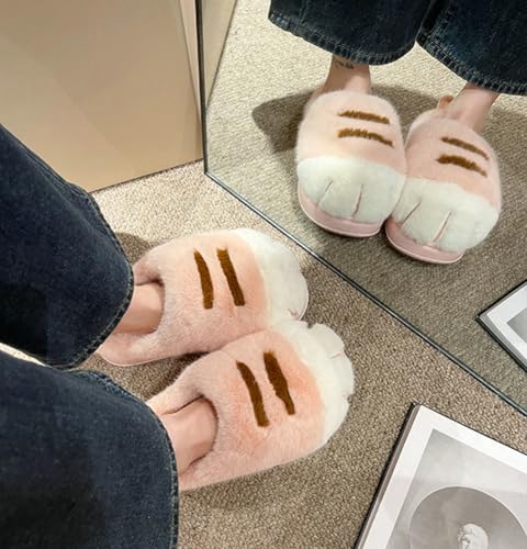 Cute Winter Slipper for Women Fuzzy Memory Foam Slippers Fluffy House Shoes Cozy Soft Indoor Outdoor Shoes3