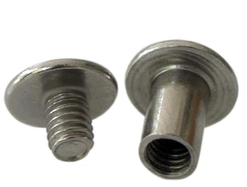 38 pulgadas de acero inoxidable Chicago tornillos tornillos postes 36 juegos