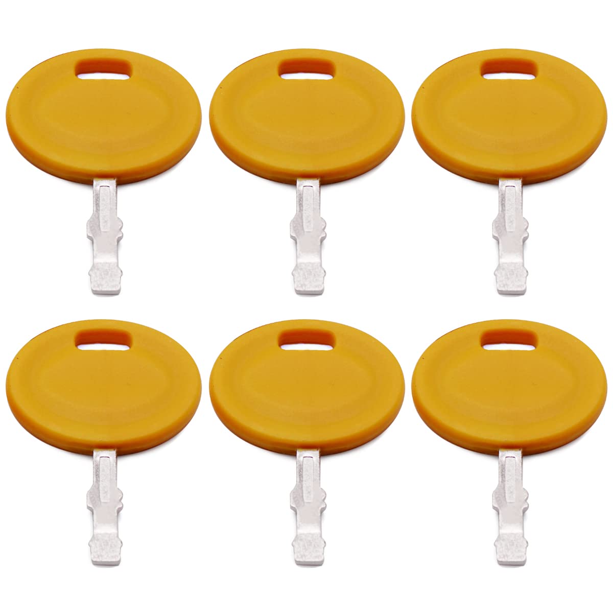 HIDARS 625-05000 625-05002 925-2054A 6PCS Ignition Keys, 725-1744 925-1745A 725-1744A 725-1745 for MTD Cub Cadet Riding Mower XT1 ZT1 LTX RZT CC30 Troy Bilt Craftsman Lawn Mower TB2350 TB2246
