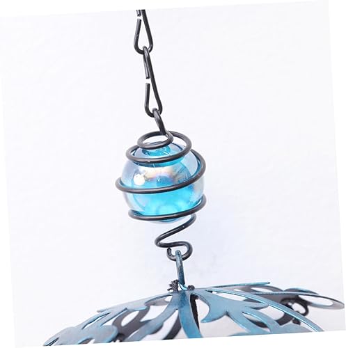 Miniatura 9 de GANAZONO Encantador colgante colgante colgante carillón de viento la campana madre cristal ángel campanillas de viento vintage al aire libre