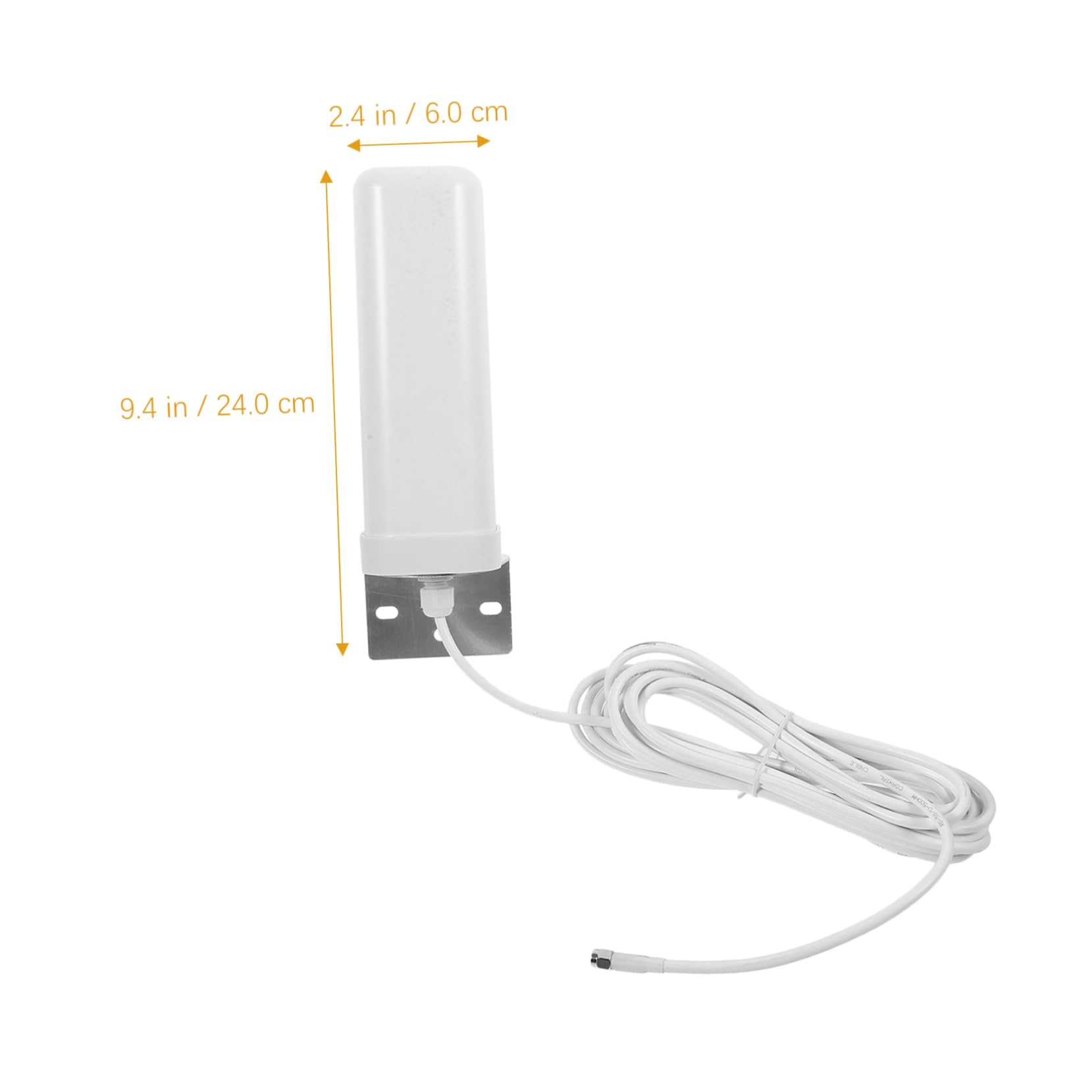 Ciieeo Antenne Omnidirectionnelle Toutes Fréquences avec Amplification Signal Stable Intérieure Et Extérieure pour Routeur Modem