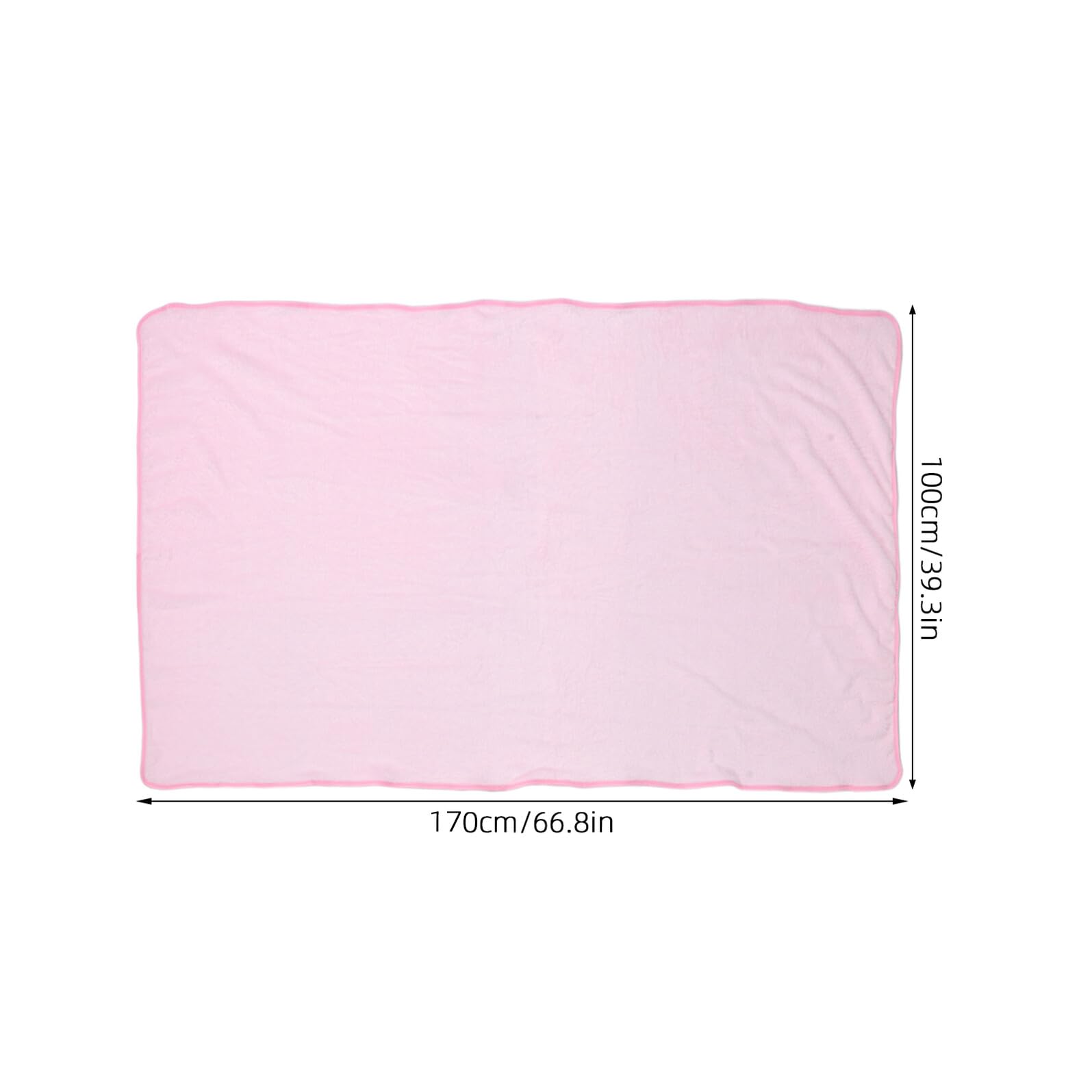 TOYANDONA Coperta Cuscino Cavallo 2 in 1 Rosa, Peluche Pp Cotone