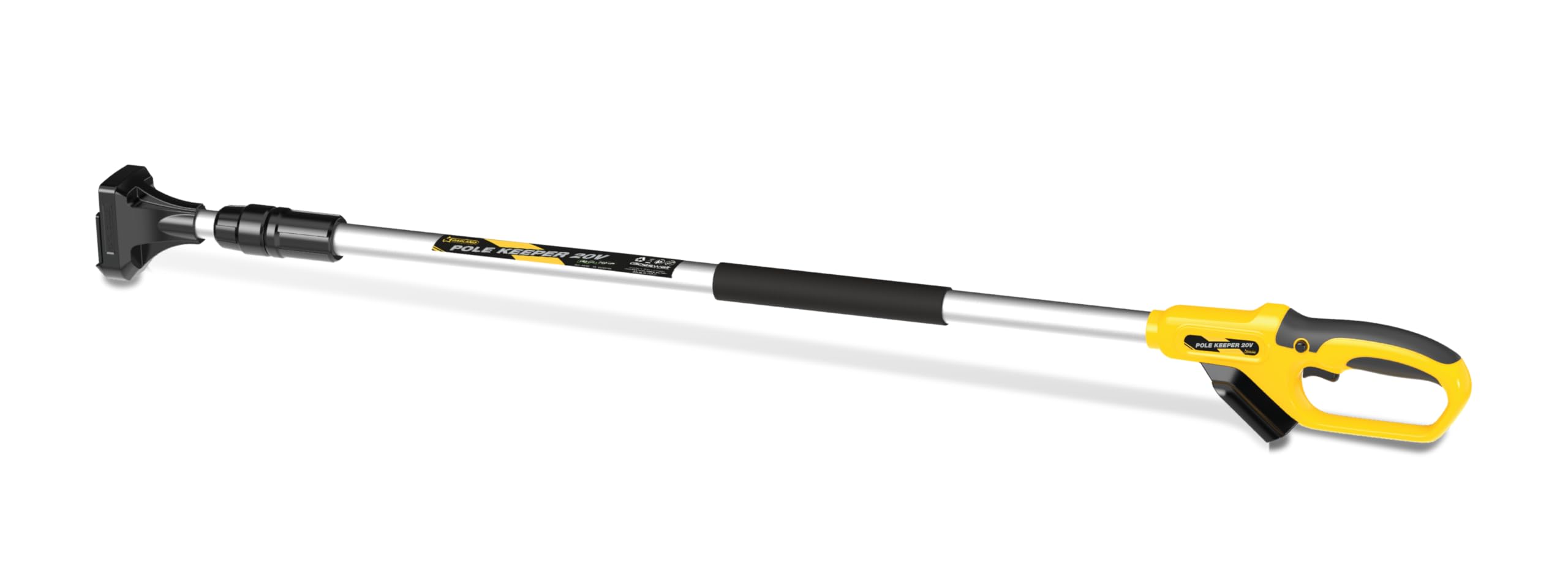 GARLAND POLE KEEPER 20V-V24 – Pértiga telescópica extensible compatible con CEPA KEEPER 20V 135 y RODENT KEEPER 20V 604, acoplamiento rápido, uso con tijeras de poda y motosierras.