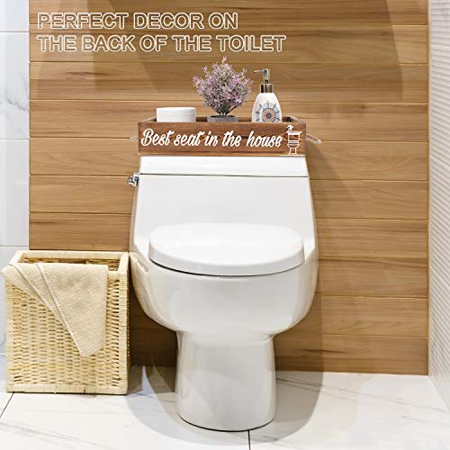 Hey Nice Butt Bathroom Decor Box Rustic Toilet Paper Holder Wooden Toilet Storage Box Funny Farmhouse Decor Bathroom Decorations Brown