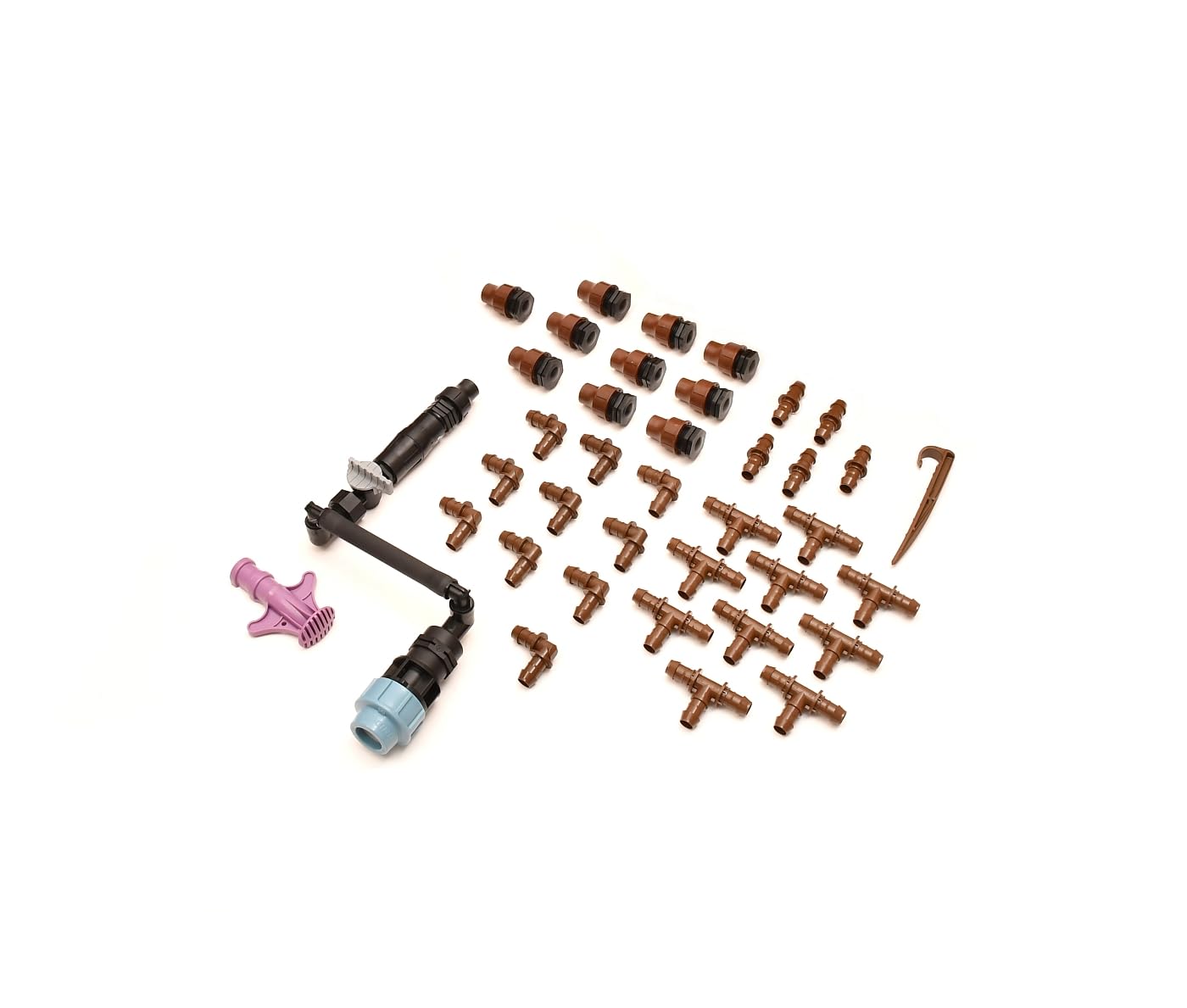 Tropfbewässerung Set 35 m² 25MM Plug&Rain EXPERT