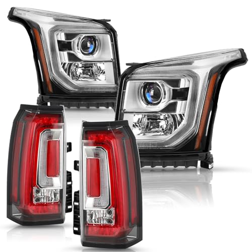 TUSDAR Headlights + Tail Lights for GMC Yukon