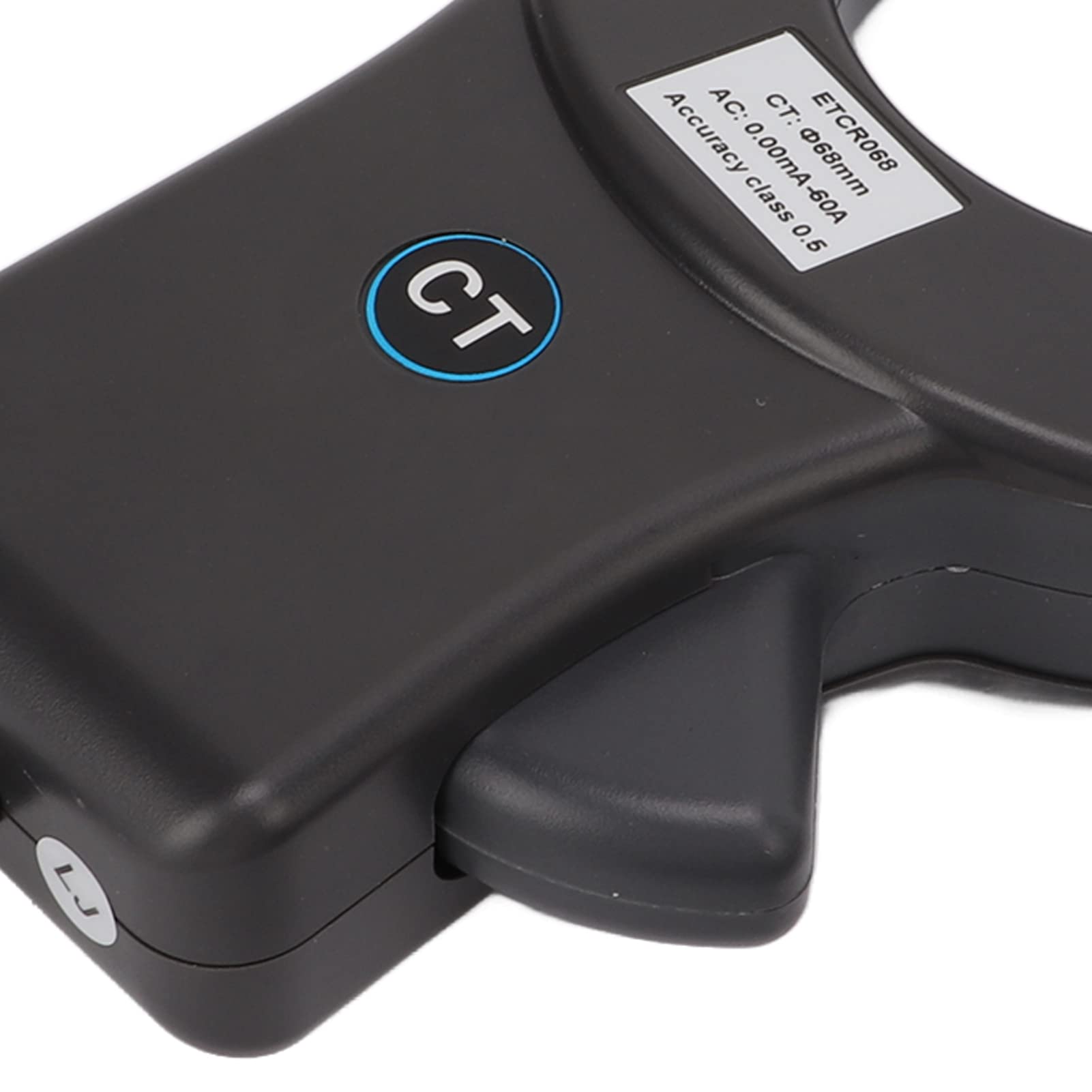 Ausla Medidor de Amperios Medidor de Corriente Abierto y Cerrado con Núcleo Permalloy Blindaje de Doble Capa 0.00 MA A 60 A 45 Hz A 100 KHz para Electricistas Registro de Datos de Control Industrial