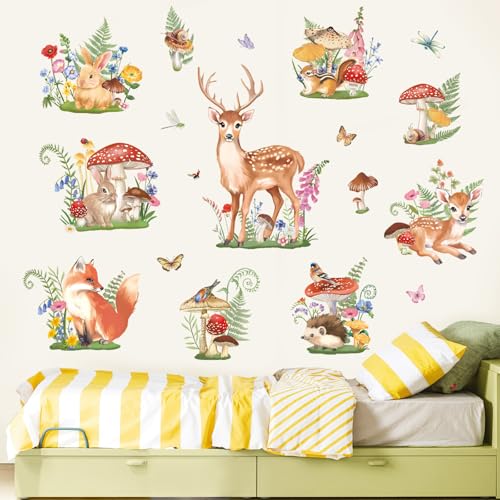 Vinilos Decorativos Animales Bosque 2 Planchas 11.8x35.4 in miniatura 2