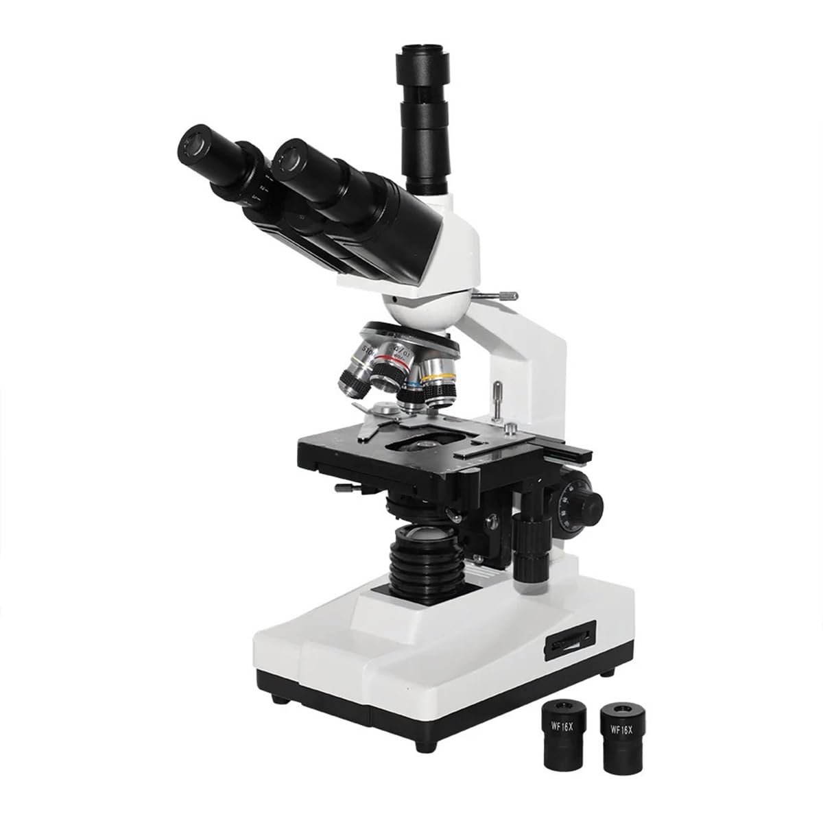 Microscope 40X-1600X Trinocular Biological Microscope for Lab
