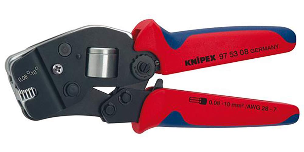 KNIPEX Aderendhülsenzange 190mm 0,08-10,0qmm, Front/Seite