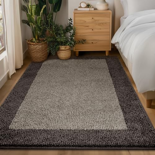 Image of Washable Area Rug 34 inch x 60 inch, Non Slip Kitchen Rug for Floor, Absorbent Entrance Runner Rug for Bedroom, Living Room, (Roll Packing)