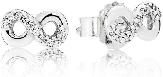 Pandora Women Silver Stud Earrings - 290695CZ