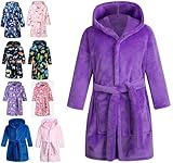 ✿ 【FOUR SEASONS HOMEWEAR】 ♥️ ️ Pratique et durable: peut être utilisé en toutes saisons, que ce soit l'automne, le printemps ou l'été. Ce peignoir peut être porté dans une chambre climatisée en été, toucher très doux pour les enfants. ✿ 【Ceinture ajustable】 ♥️ ️ Le peignoir est conçu avec une ceinture ajustée, adaptée à différentes tailles de taille et facile à mettre et à enlever. Les enfants peuvent jouer à volonté et empêchent les enfants d'avoir froid.