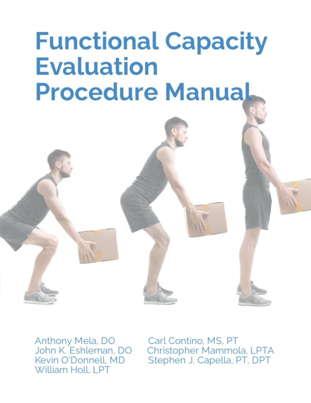 Functional Capacity Evaluation Procedure Manual