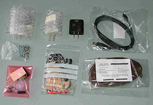 5-tube Nixie Clock V1 (DIY Kit, with paxolin top)