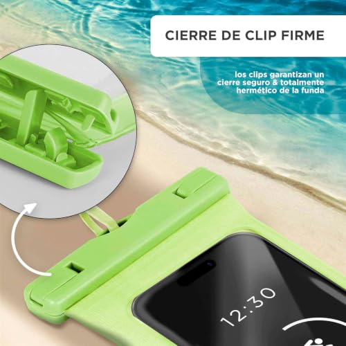 Funda impermeable para Redmi Note 12 4G protector subacuático táctil con ventana de cámara 3