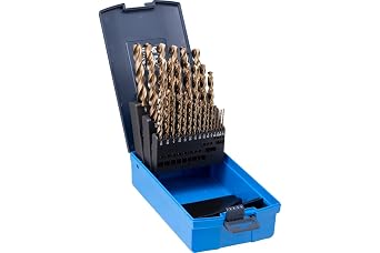 PFERD 29-Piece M35 Cobalt Drill Bit Set, 1/16"1/2", INOX 135 Split Point, Jobber-Length HSS Co5 Bits for Stainless Steel & Tough Metals Part 20076