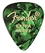 Fender Premium Celluloid Guitar Picks 351 Shape, Green Moto, Extra Heavy, 12-Pack