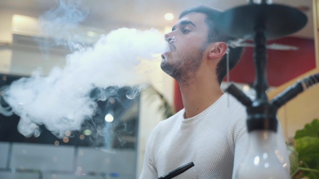 Shisha Set 2 Anschlüssen, günstig Shisha Komplettset Wasserpfeife Alu Schischa 45cm Huka 2 Schlauch, Ink. Shisha Zubehör… – Bild 7