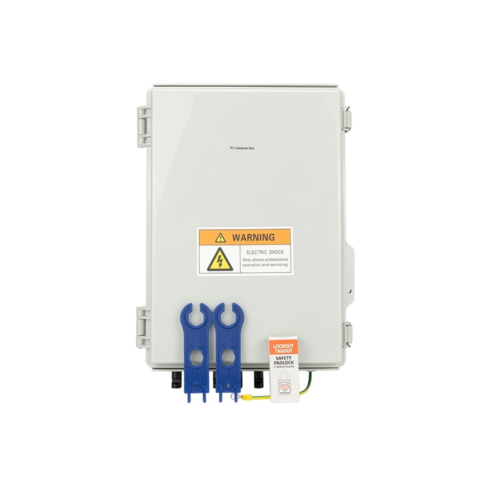 RWRAPS Scatola combinatrice CC fotovoltaica Impermeabile IP65 con Protezione Contro Le sovratensioni solari 1000 V 5-in-1-out