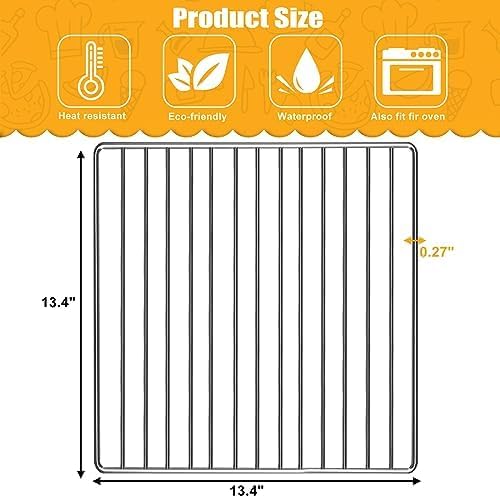 Miniatura 2 de Rejilla para freidora de aire Ninja Foodi 8 en 1 SP101 Digital Air Freidora Horno de encimera, 13.4 x 13.4 pulgadas, accesorios para freidora de