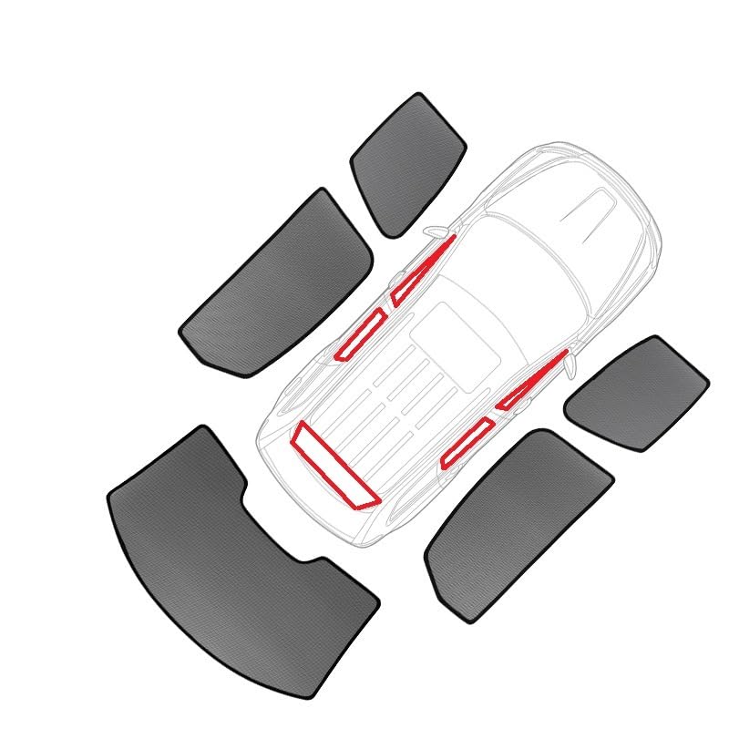 Mesh protection intimité Tiguan 2018-2021 pour voyages en famille au frais
