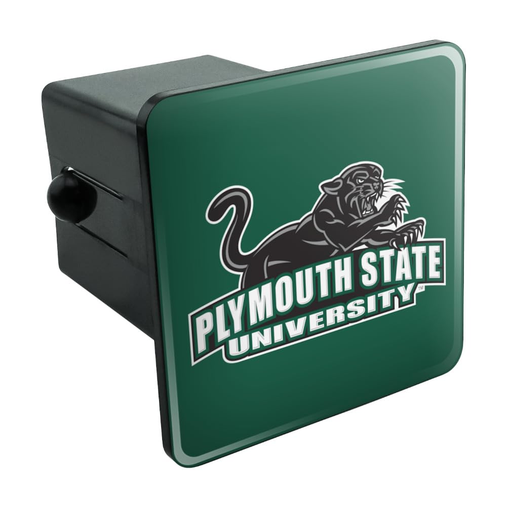 Graphics & More Plymouth State University Primary Logo Tow Trailer Hitch Cover Plug Insert 2