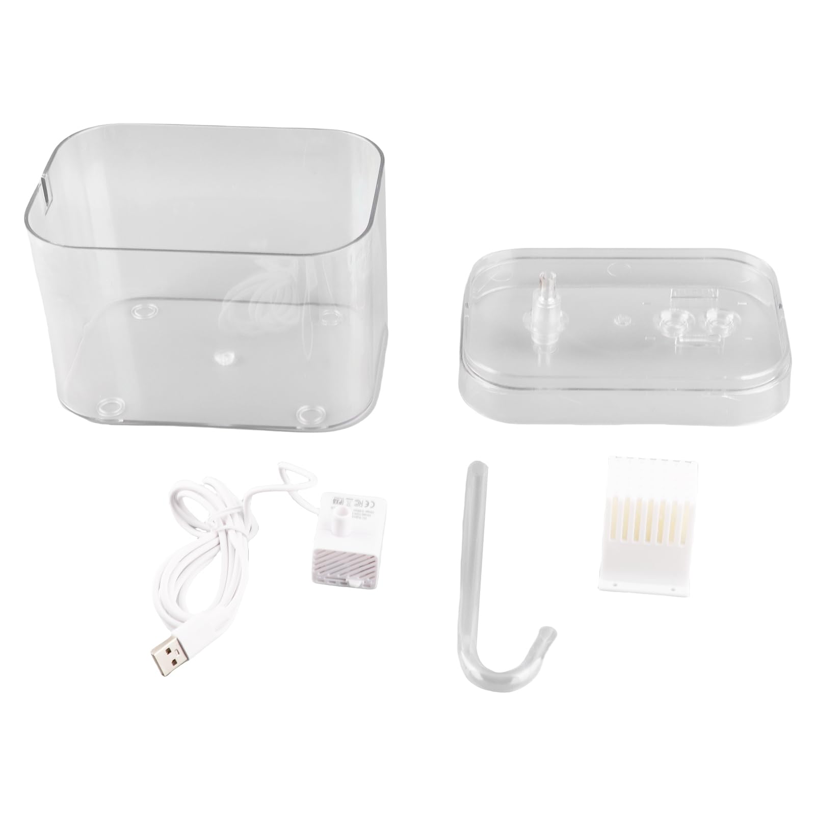 Fuente para gatos súper silenciosa bebedero automático IPX8 de 1,5L