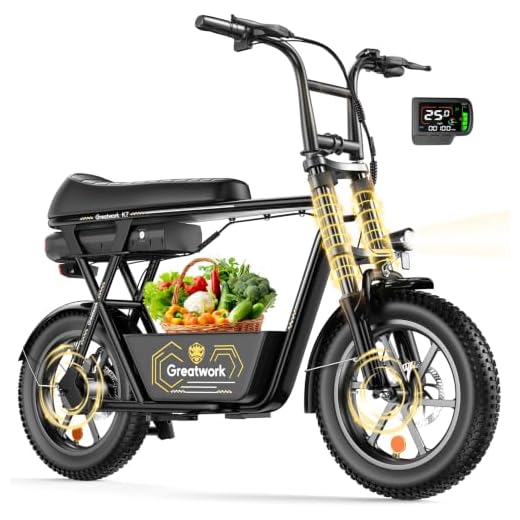GREATWORK Peak 1500W Electric Scooter with Seat, 480Wh Removable Battery