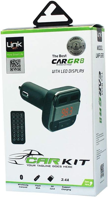 Linktech LMP-GR8 FM Transmitter product packaging
