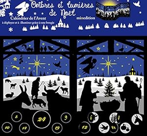 Book's Cover of Calendrier de l'Avent Ombres et Lumière de Noël