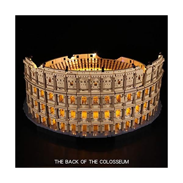 Foxcm Beleuchtung Licht für Lego Colosseum 10276, LED Beleuchtungsset Kompatibel Mit Lego Colosseum (Ohne Lego Set) – Bild 5