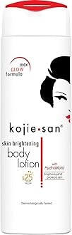 Kojie San Kojic Acid Lotion - Nourishing & Skin Brightening Body Lotion with Rosehip, Shea Butter & Vitamin E for Flawless Even Skin Tone - 150ml