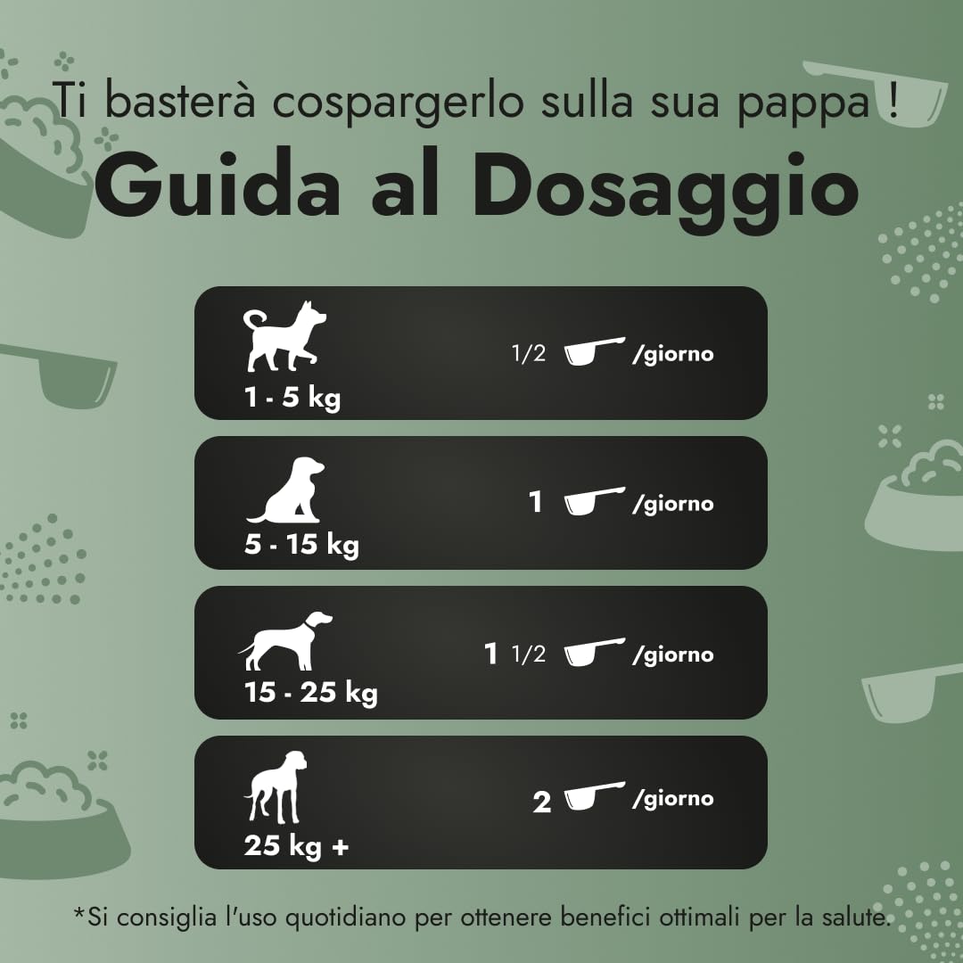 Gut Guard – Integratore per la digestione dei cani con ingredienti naturali, prebiotici e fibre – Supporta intestino, regolarità e benessere generale - Per cani di tutte le età (1x 150 g)