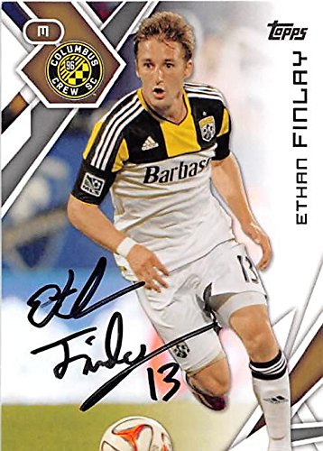 Autograph Warehouse 249206 Ethan Finlay Autographed Trading Card - Columbus Crew MLS Soccer 2015 Topps - No. 85